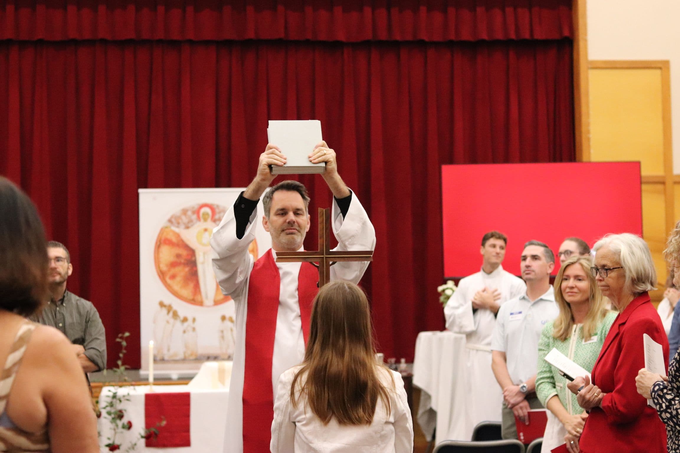 Scripture reading on Sunday morning at Christ Our Life Anglican.